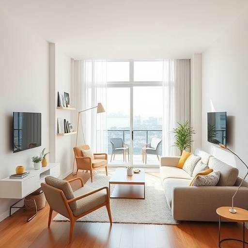 Foto do apartamento renovado em Copacabana