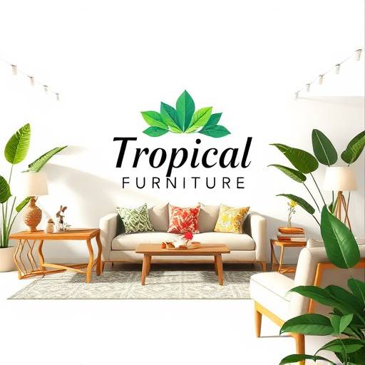 Logotipo da Mobiliário Elegância Tropical