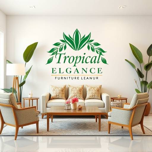 Logotipo da Mobiliário Elegância Tropical