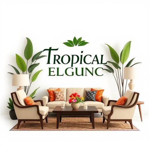 Logotipo da Mobiliário Elegância Tropical